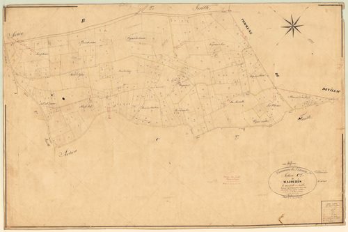 Plan napoléonien, feuille préparatoire-C1 Majourès, Saint-Étienne-de-Villeréal