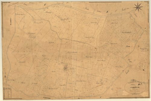 Plan napoléonien, feuille préparatoire-D Cardenal, Saint-Étienne-de-Villeréal