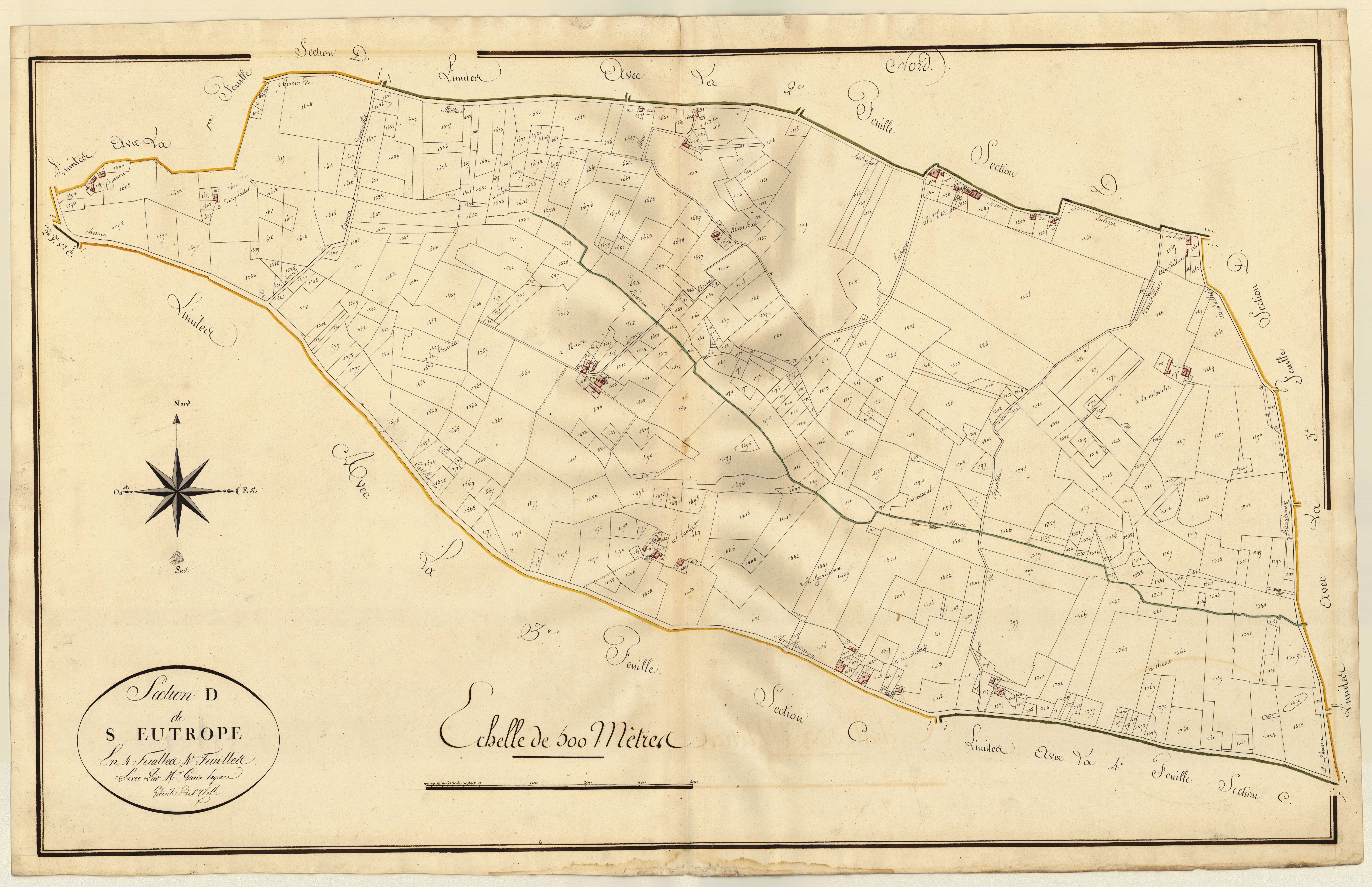 Plan primitif, atlas-D4 Saint-Eutrope, Saint-Eutrope-de-Born