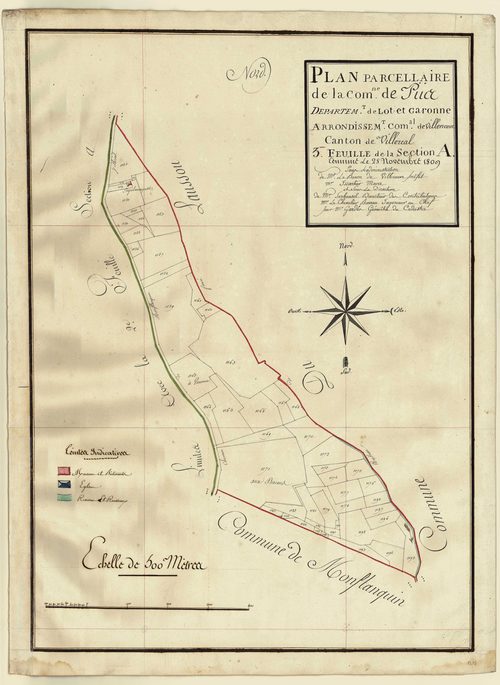 Plan primitif, atlas-A3, Piis (voir Saint-Eutrope-de-Born)