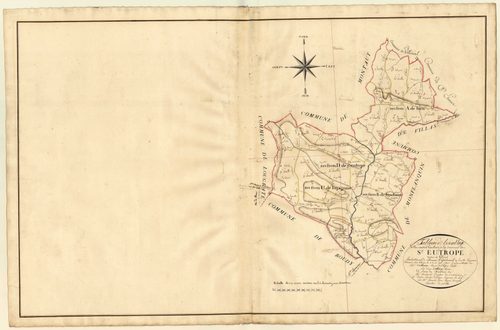 Plan primitif, atlas-TA, Saint-Eutrope-de-Born