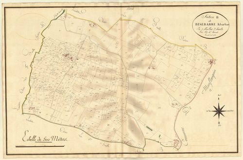 Plan primitif, atlas-B2 Brisebarre et Barbas, Saint-Eutrope-de-Born