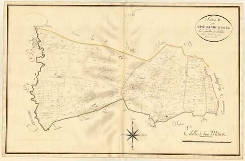 Plan primitif, atlas-B4 Brisebarre et Barbas, Saint-Eutrope-de-Born