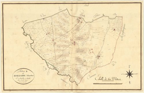 Plan primitif, atlas-B5 Brisebarre et Barbas, Saint-Eutrope-de-Born