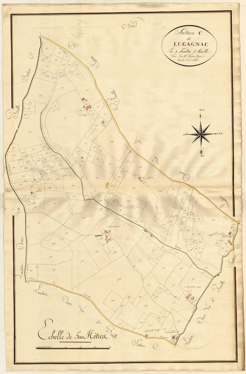 Plan primitif, atlas-C3 Lugagnac, Saint-Eutrope-de-Born