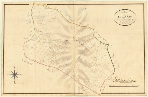 Plan primitif, atlas-C5 Lugagnac, Saint-Eutrope-de-Born