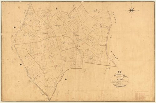 Plan napoléonien, feuille préparatoire-C2 Bégou, Saint-Eutrope-de-Born