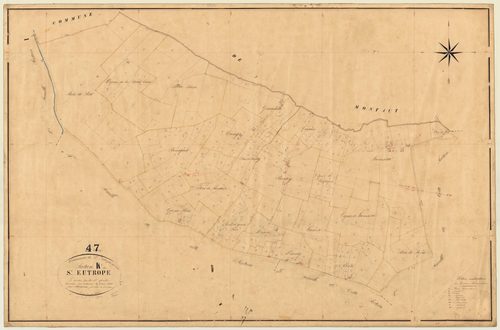 Plan napoléonien, feuille préparatoire-K1 Saint-Eutrope, Saint-Eutrope-de-Born