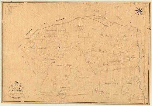 Plan napoléonien, feuille préparatoire-K2 Saint-Eutrope, Saint-Eutrope-de-Born
