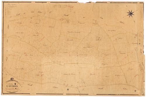 Plan napoléonien, feuille préparatoire-K3 Saint-Eutrope, Saint-Eutrope-de-Born