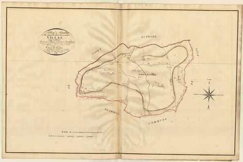 Plan primitif, atlas-TA, Villas (voir Saint-Eutrope-de-Born)
