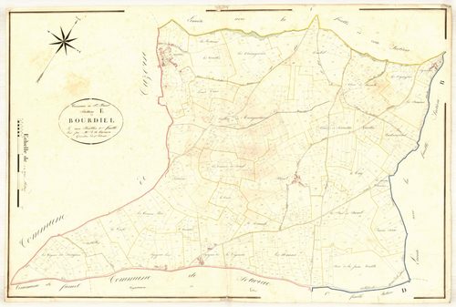 Plan napoléonien, atlas-E2 Bourdiel, Saint-Front-sur-Lémance