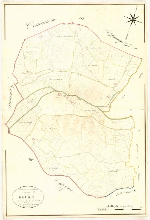 Plan napoléonien, atlas-F1 Le Bourg, Saint-Front-sur-Lémance