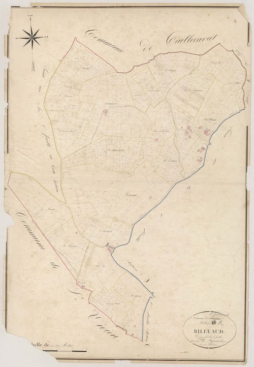 Plan napoléonien, atlas-A2 Billeaud, Saint-Géraud
