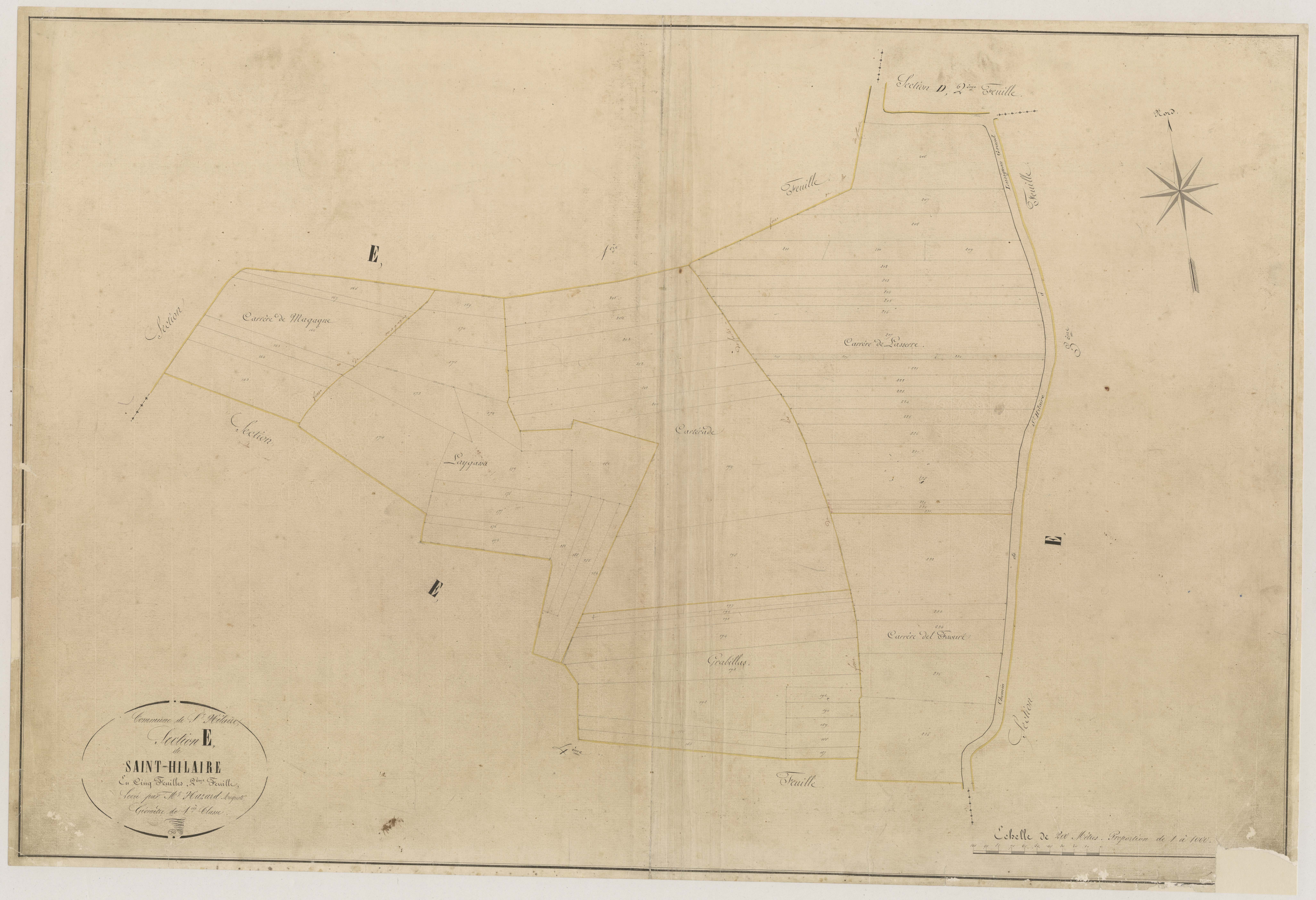 Plan napoléonien-E2 Saint-Hilaire, Saint-Hilaire-de-Lusignan