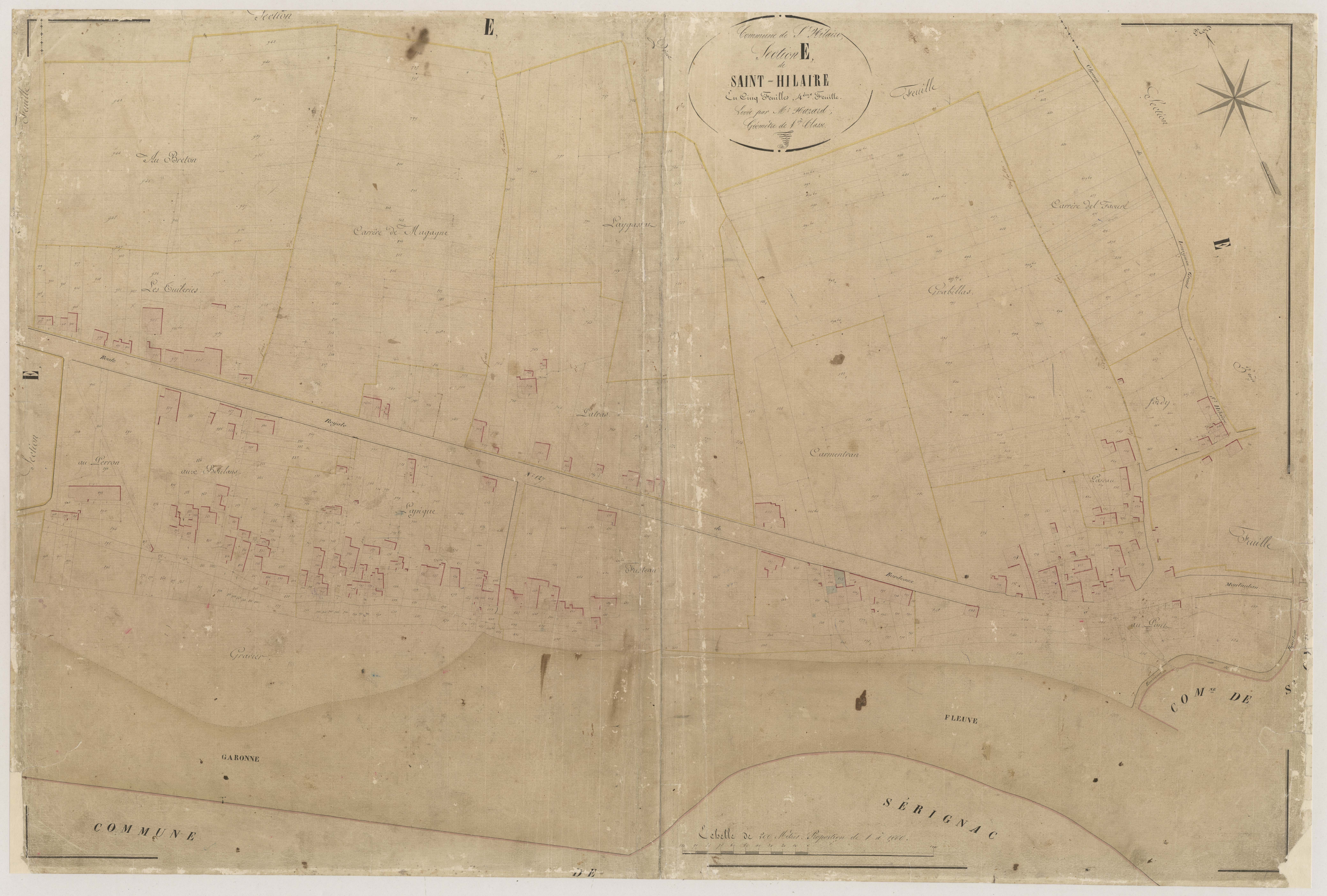Plan napoléonien-E4 Saint-Hilaire, Saint-Hilaire-de-Lusignan