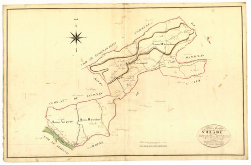 Plan primitif, atlas-TA, Saint-Hilaire-de-Lusignan