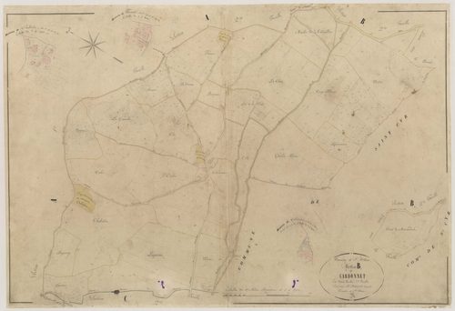 Plan napoléonien-B1 Cardonnet, Saint-Hilaire-de-Lusignan