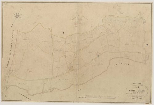 Plan napoléonien-C2 Mellet et Anglade, Saint-Hilaire-de-Lusignan