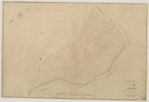 Plan napoléonien-D1 Carrèrade, Saint-Hilaire-de-Lusignan