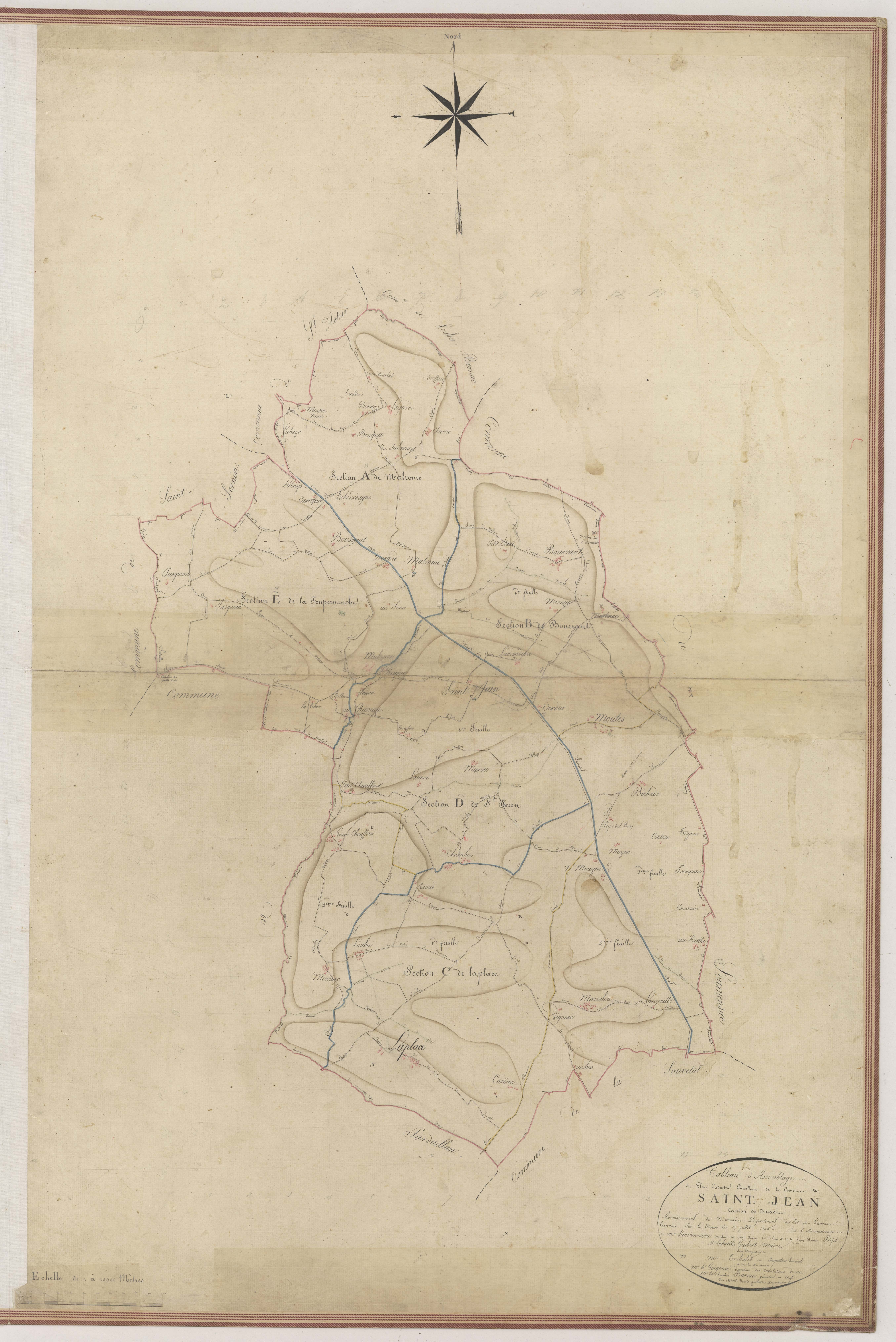 Plan napoléonien-TA, Saint-Jean-de-Duras