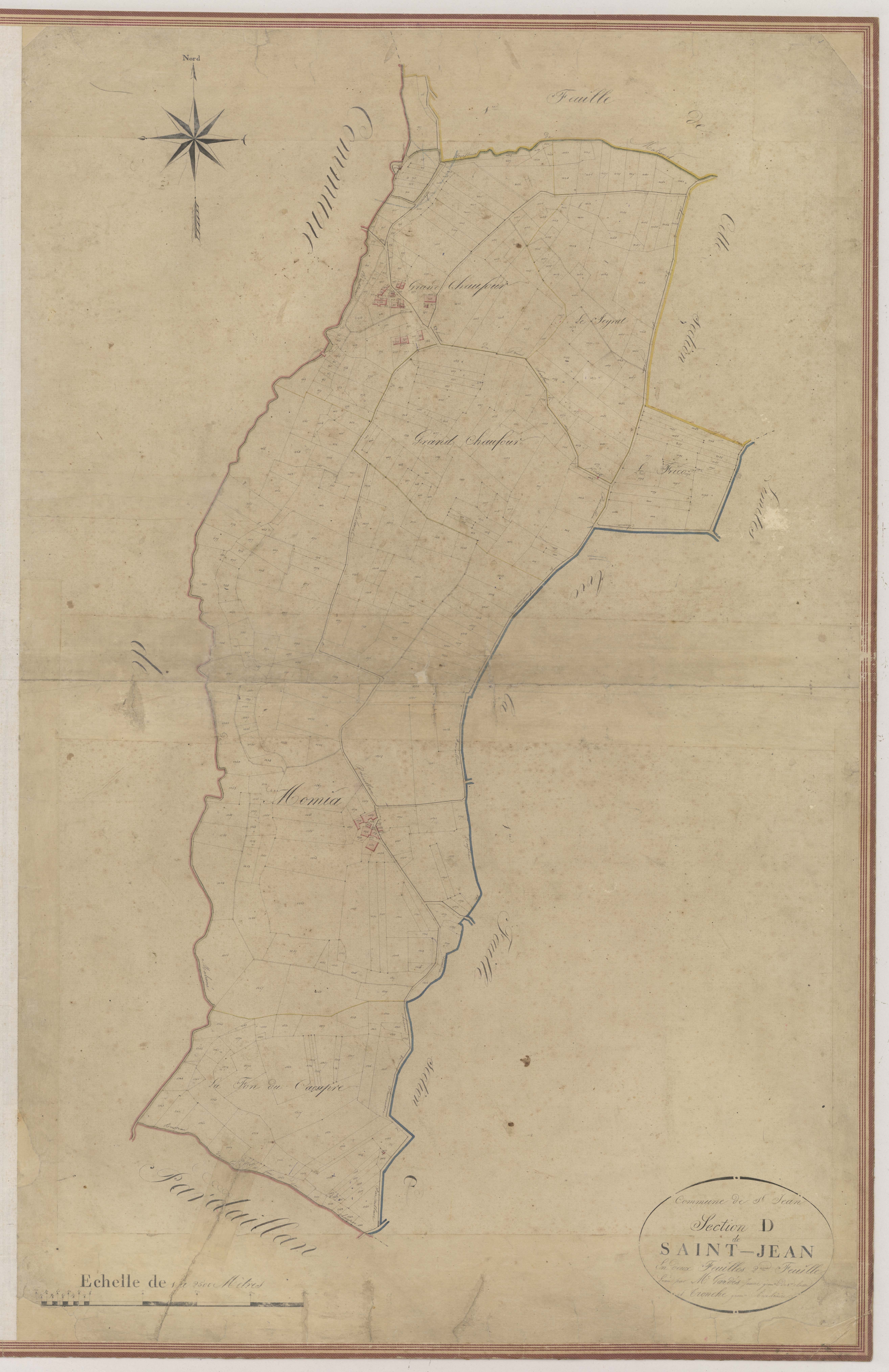 Plan napoléonien-D2 Saint-Jean, Saint-Jean-de-Duras