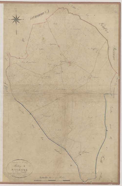 Plan napoléonien-A Malromé, Saint-Jean-de-Duras
