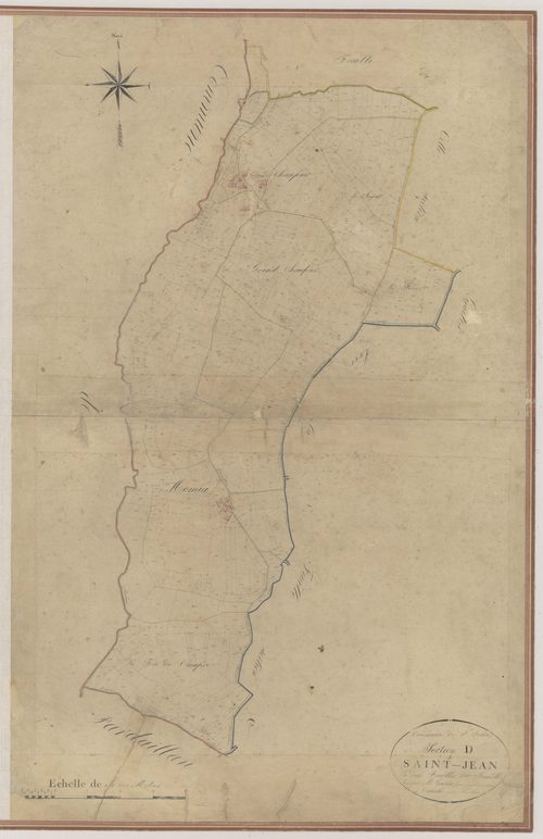 Plan napoléonien-D2 Saint-Jean, Saint-Jean-de-Duras