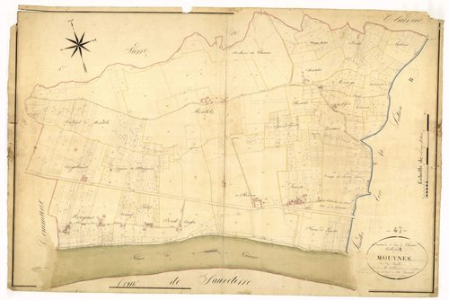 Plan napoléonien, atlas-A Mouynes, Saint-Jean-de-Thurac