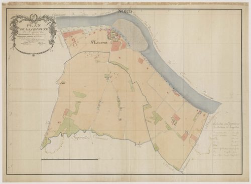 Plan par masses de cultures-, Saint-Laurent