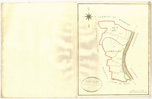 Plan napoléonien, atlas-TA, Saint-Léger