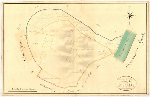 Plan napoléonien, atlas-B1 Saint-Léger, Saint-Léger