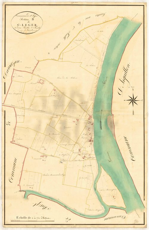 Plan napoléonien, atlas-B2 Saint-Léger, Saint-Léger