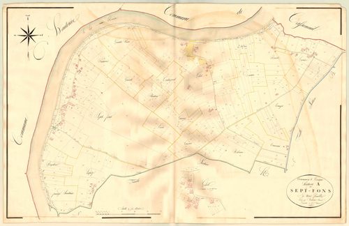 Plan napoléonien, atlas-A Sept-Fonds, Sainte-Livrade-sur-Lot