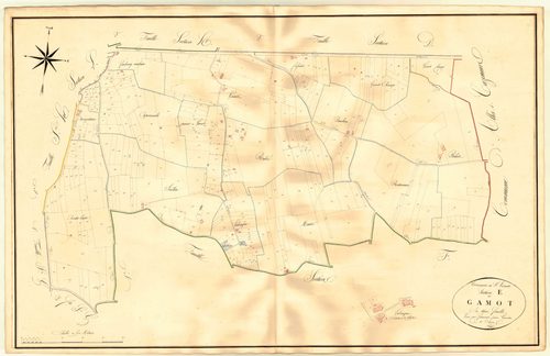Plan napoléonien, atlas-E Gamot, Sainte-Livrade-sur-Lot