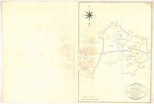 Plan napoléonien, atlas-TA, Heuliès (voir Saint-Martin-Curton)