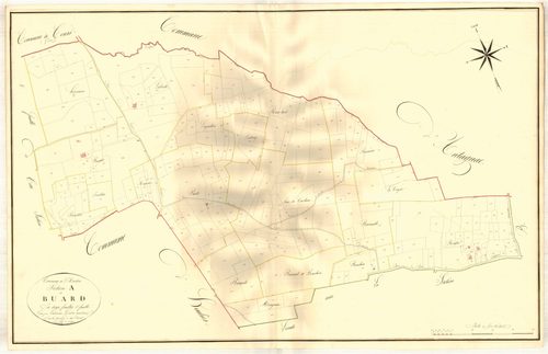 Plan napoléonien, atlas-A2 Buard, Saint-Martin-Curton