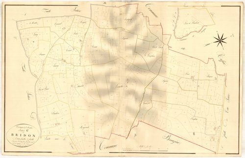 Plan napoléonien, atlas-C2 Bridon, Saint-Martin-Curton