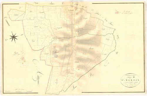 Plan napoléonien, atlas-D1 Saint-Martin, Saint-Martin-Curton