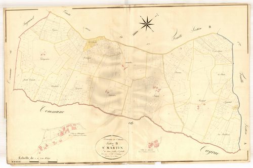 Plan napoléonien, atlas-B2 Saint-Martin, Saint-Martin-de-Beauville