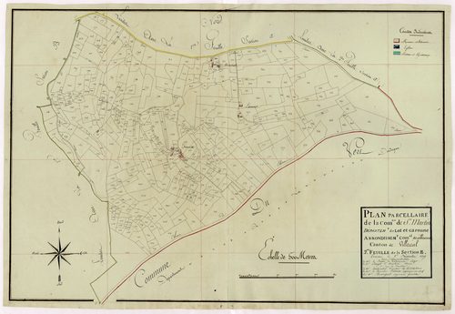 Plan primitif, atlas-B2 Couyx, Saint-Martin-de-Villeréal