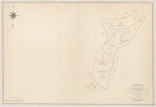 Plan napoléonien, atlas-TA, Saint-Martin-Petit