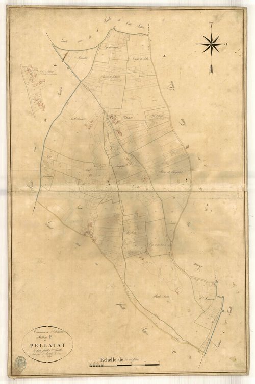 Plan napoléonien-F2 Pellatat, Saint-Maurin