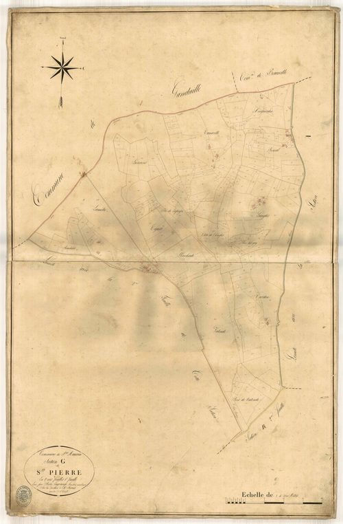 Plan napoléonien-G1 Saint-Pierre, Saint-Maurin