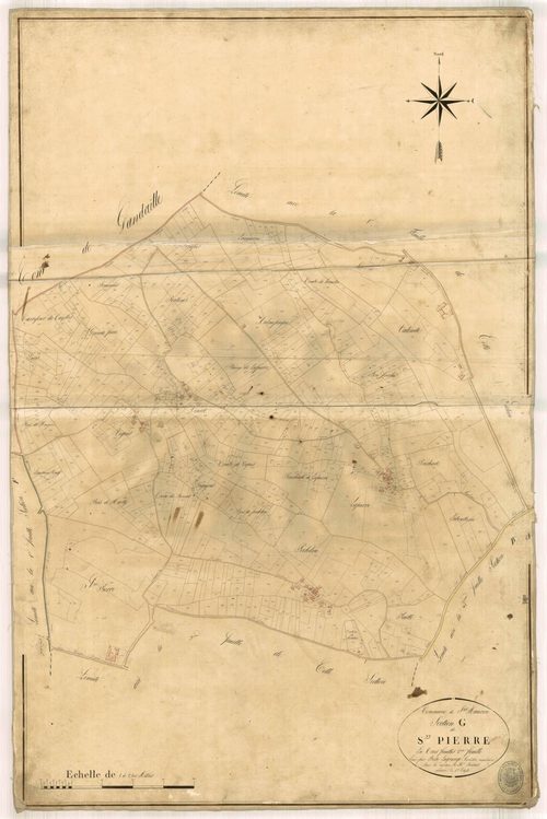 Plan napoléonien-G2 Saint-Pierre, Saint-Maurin