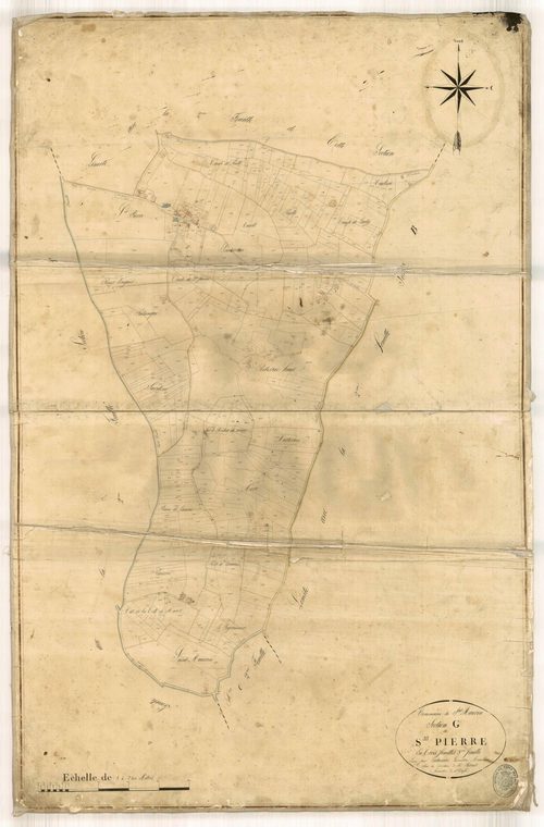 Plan napoléonien-G3 Saint-Pierre, Saint-Maurin
