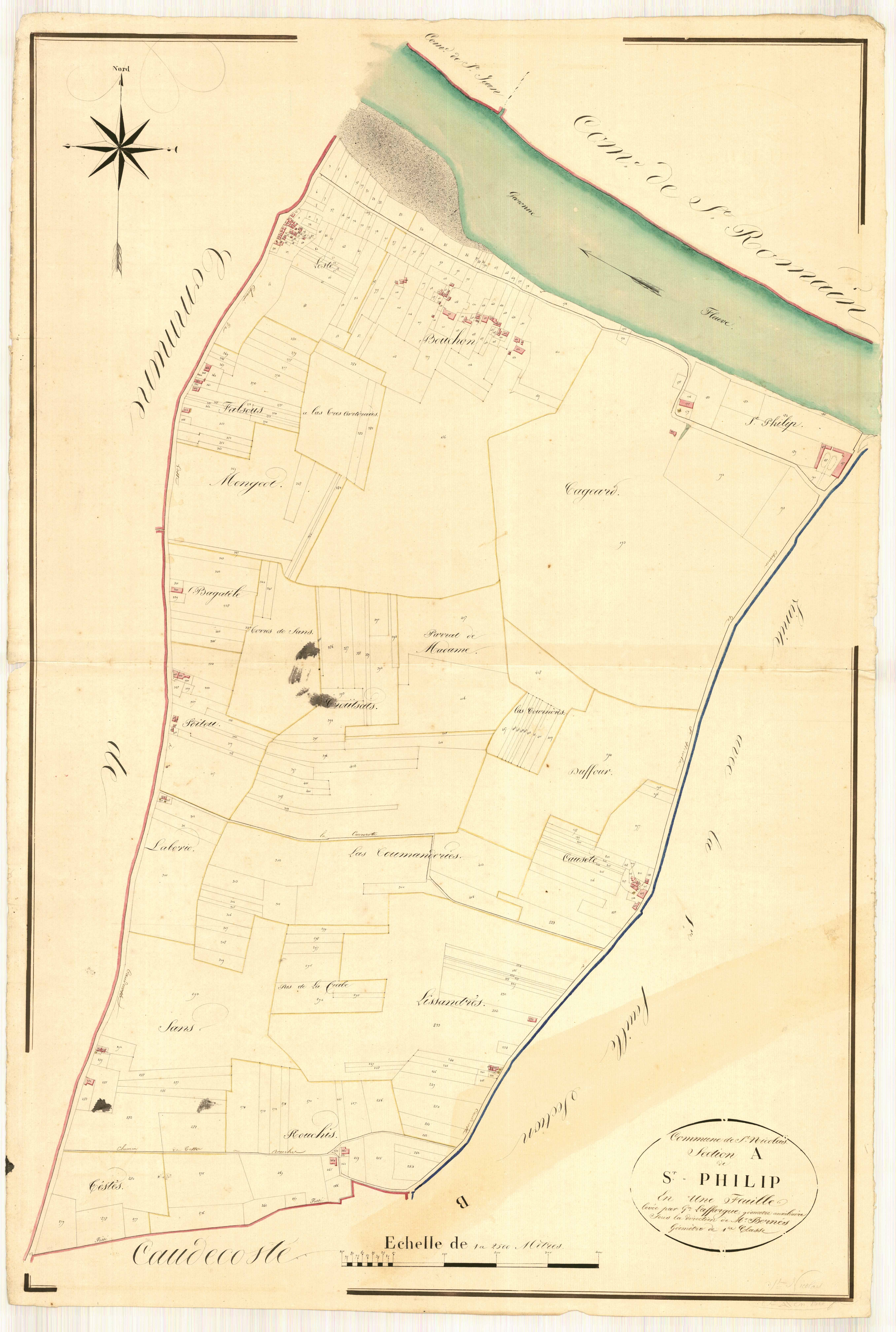 Plan napoléonien, atlas-A Saint-Philip, Saint-Nicolas-de-la-Balerme