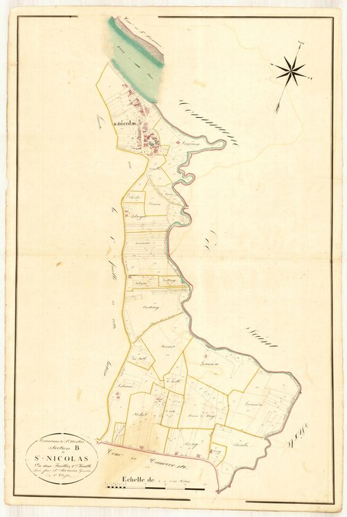 Plan napoléonien, atlas-B2 Saint-Nicolas, Saint-Nicolas-de-la-Balerme