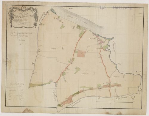 Plan par masses de cultures-, Saint-Nicolas-de-la-Balerme