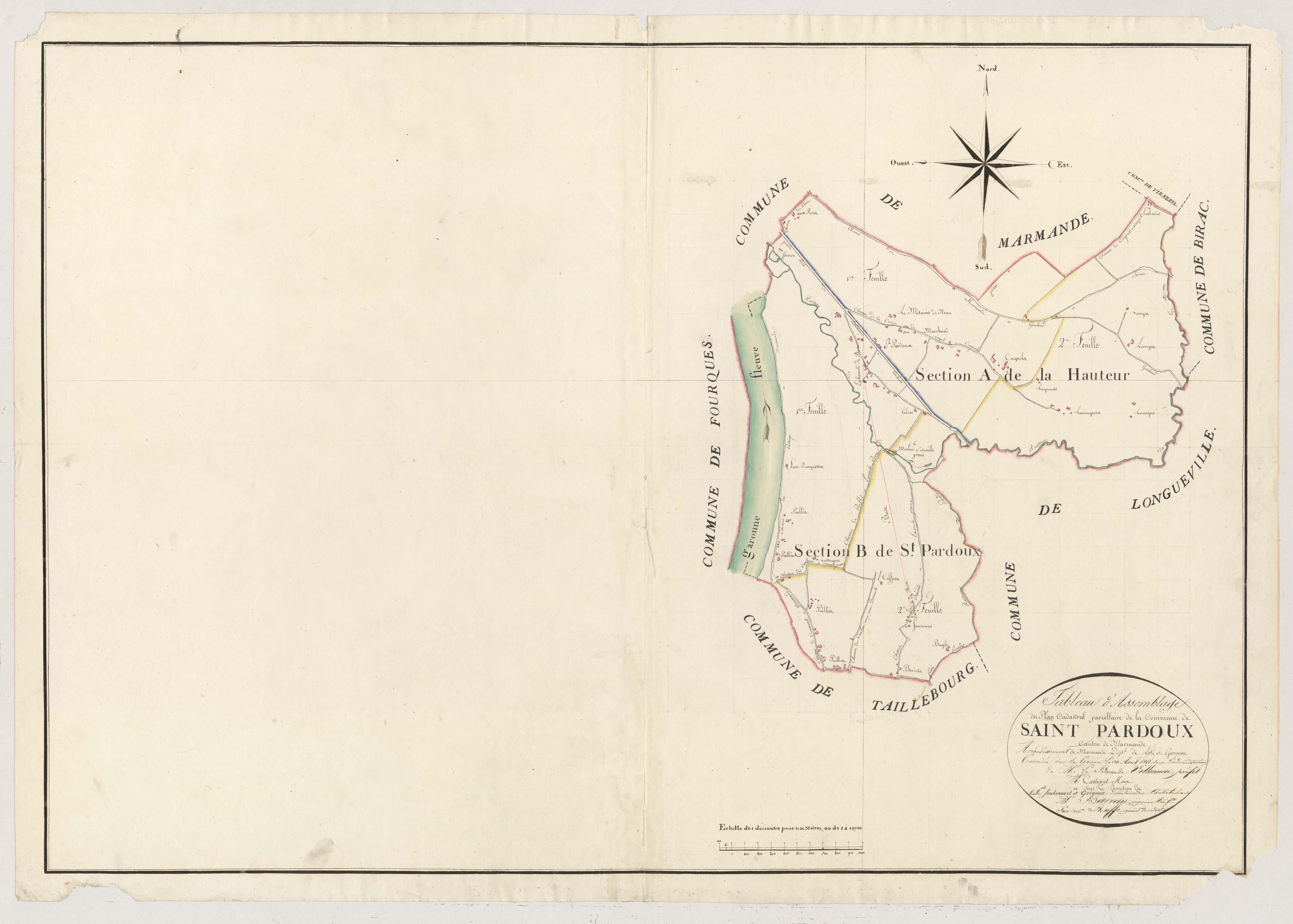 Plan primitif, atlas-TA, Saint-Pardoux-du-Breuil